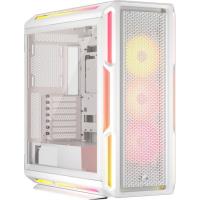 ������ Corsair iCUE LINK 5000T LX RGB, Midi-Tower, TG, 3x120mm RGB, 4xUSB-A 3.2, 1xUSB 3.2 Type-C, E-ATX, ATX, mATX, mITX White [CC-9011299-WW]