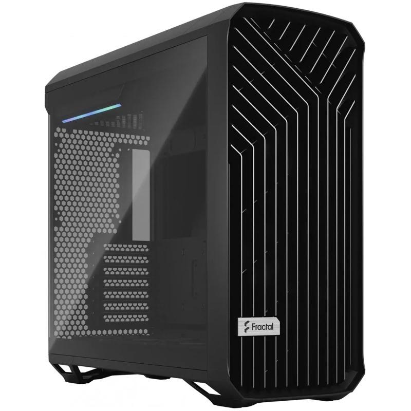 ������ Fractal Design Torrent TG Light Tint, Full-Tower, 2x180mm + 3x140mm, 2xUSB-A 3.2 + 1xUSB 3.2 Type-C E-ATX, SSI-CEB, SSI-EEB, ATX, mATX, mITX Black [FD-C-TOR1A-01]