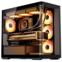 ������ JONSBO D300, Mini-Tower, TG, no fan, 2xUSB-A 3.2 + 1xUSB-C 3.2, mATX, mITX Black [D300 Black]