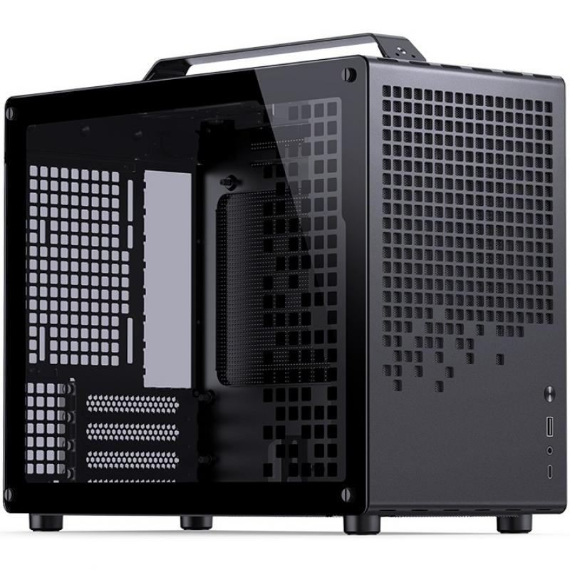 ������ JONSBO Z20, Mini-Tower, TG, no fan, 1xUSB-A 3.2 + 1xUSB-C 3.2, mATX, mITX Black [Z20 Black]