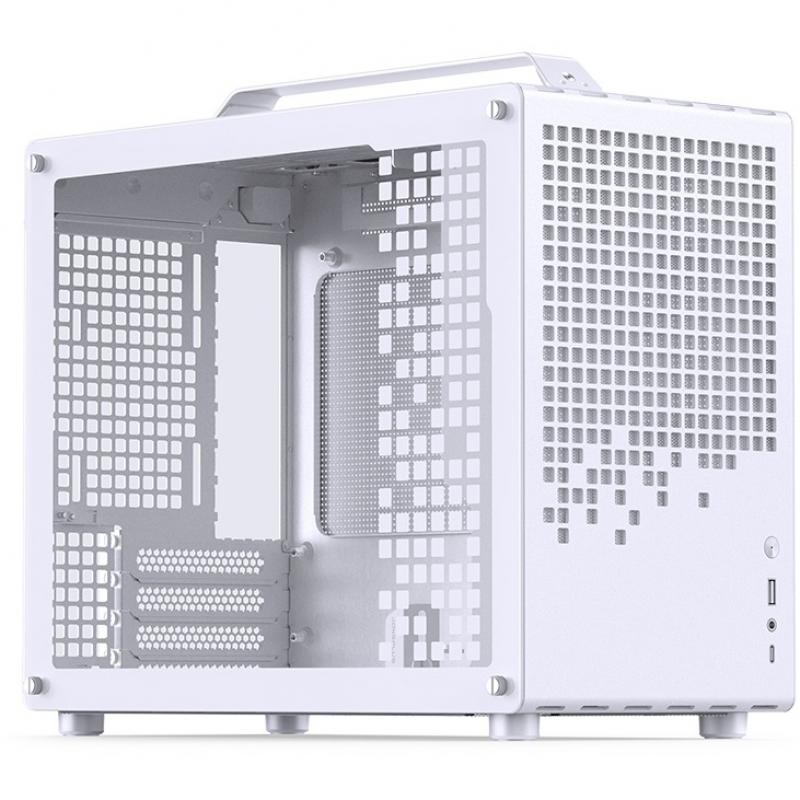 ������ JONSBO Z20, Mini-Tower, TG, no fan, 1xUSB-A 3.2 + 1xUSB-C 3.2, mATX, mITX White [Z20 White]