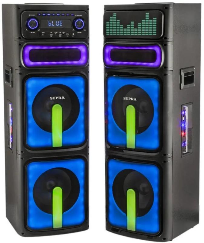 ����������� ����� Supra SMB-2050, 180��, � �������, Bluetooth, FM, USB, SD, ������,