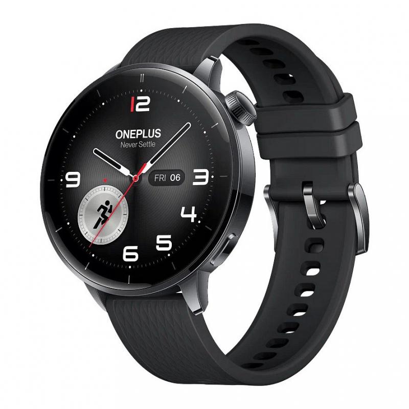 ����� ���� OnePlus Watch 3, 43 mm, Black Steel (������)