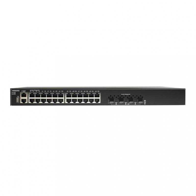 Osnovo SW-24G4X-L3ST ����������� ����������� L3 ���������� Gigabit Ethernet �� 24xRJ45 + 4x10G SFP+ Uplink. [OSN-14695]