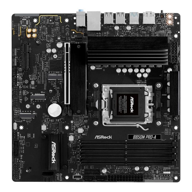����������� ����� ASRock B850M PRO-A, Socket AM5, AMD B850, mATX, Ret [B850M PRO-A]