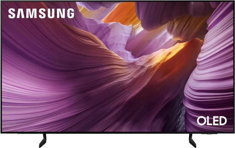 ��������� Samsung QE55S85FAEXRU OLED, 4K Ultra HD, ������ ������, Tizen OS