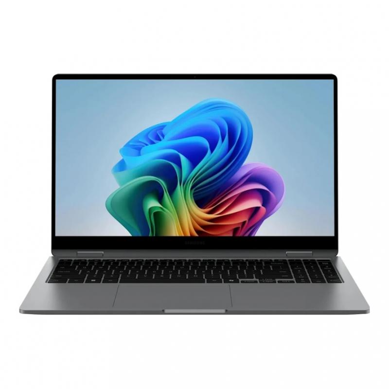 ������� Samsung Galaxy Book 5 360 NP750 15.6'', 2025, �����������,  AMOLED, Intel Core Ultra 7 256V 2.2���, 8-�������, 16�� LPDDR5x, 512�� SSD,  Intel Arc  140V, Windows 11 Home, �����  [NP750QHA-LG2IN]