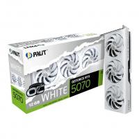 ���������� Palit NVIDIA  GeForce RTX 5070 PA-RTX5070 WHITE OC 12�� GamingPro, GDDR7, OC,  Ret [NE75070U19K9-GB2050W]