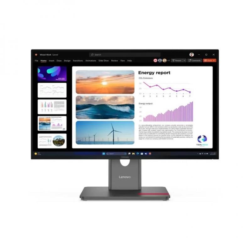 23.8'' ������� Lenovo ThinkVision P24q-40,  2560x1440,  IPS,  120��,  1�HDMI,  1�DP,  ������ [64b2gat1uk]