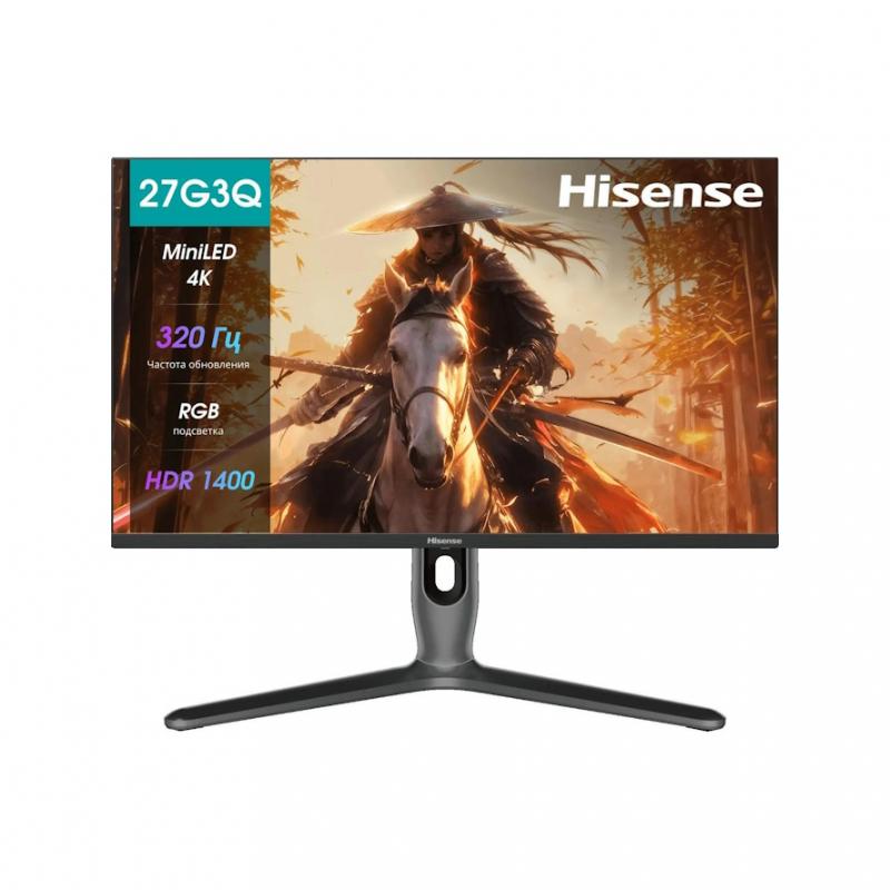 27'' ������� Hisense 27G7Q PRO,  3840x2160,  IPS,  160��,  2�HDMI,  1�DP,  ������-����� � ������ [27G7Q PRO]