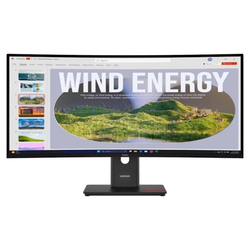 34'' ������� Lenovo ThinkVision T34wd-40,  3440x1440,  VA,  120��,  1�HDMI,  1�DP,  ���������, ������ [64aegat1uk]