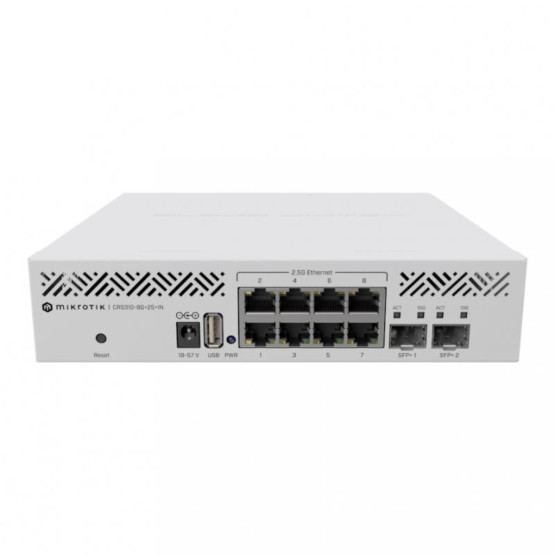 ���������� MIKROTIK CRS310-8G+2S+IN, �����������