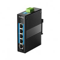 ���������� CUDY 5-Port Gigabit Industrial PoE Switch  5-Port Aluminum Industrial, 1000Mbps 5-Port RJ45, 802.3at/af, Din-rail design, Power supply: DC12~52V work temperature:-40 �C-80�C, Power Adapter Not Included [IG1005P]