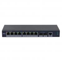 ���������� Dahua 10-Port Managed Gigabit Non-PoE Switch, Metal case  [DH-SG4010-2F]