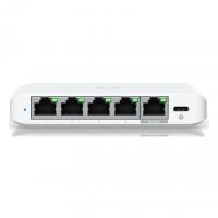���������� Ubiquiti UniFi Switch Flex Mini 2.5G Compact, 5-port 2.5G switch that can be powered with PoE or a USB-C adapter. [USW-Flex-2.5G-5]