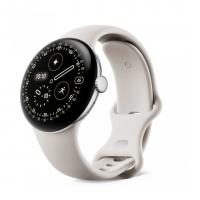 ����� ���� Google Pixel Watch 4 45mm Wi-Fi Polished Silver/Porcelain (�����������/�������)