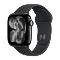 ����� ���� Apple Watch S11 (2025) 46mm (M/L) Jet Black Aluminum Case/Black Sport Band