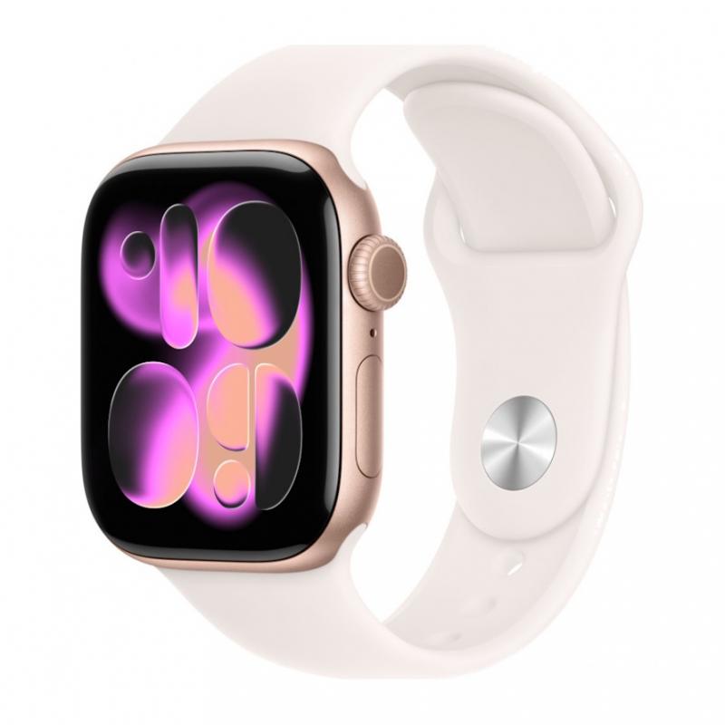 ����� ���� Apple Watch S11 (2025) 46mm (S/M) Rose Gold Aluminum Case/Light Blush Sport Band