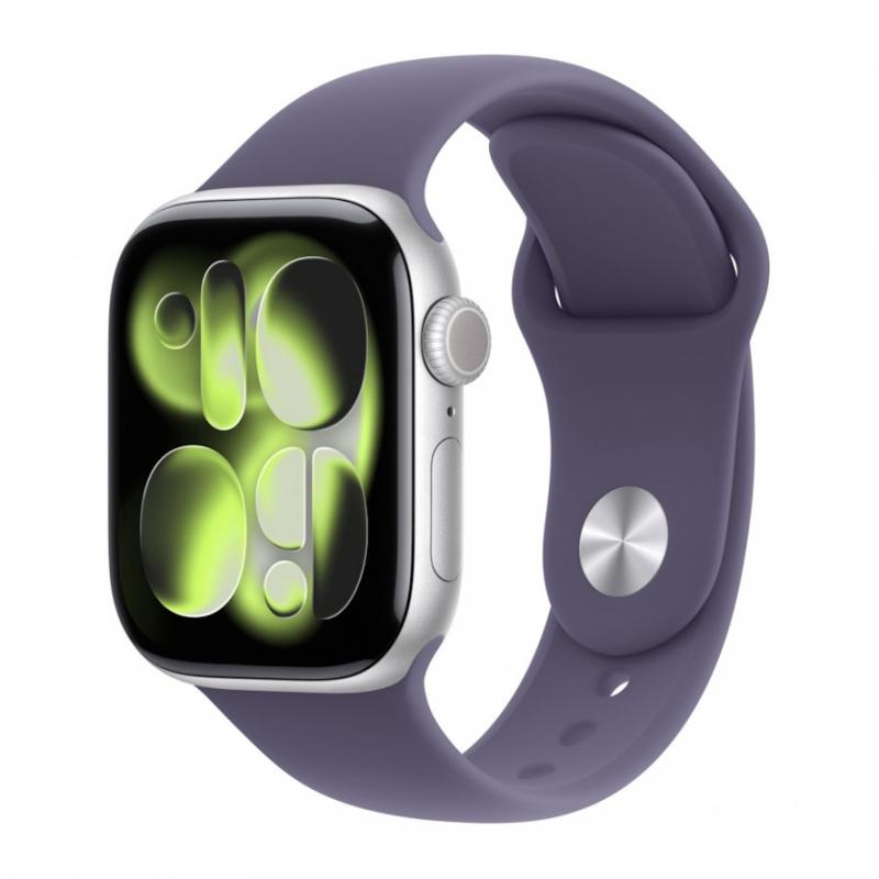 ����� ���� Apple Watch S11 (2025) 46mm (S/M) Silver Aluminum Case/Purple Fog Sport Band