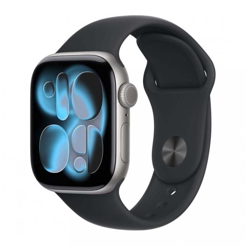 ����� ���� Apple Watch S11 (2025) 46mm (S/M) Space Gray Aluminum Case/Black Sport Band