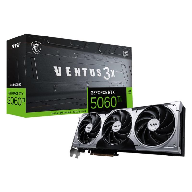 ���������� MSI GeForce RTX 5060 Ti 8G VENTUS 3X OC [GeForce RTX 5060 Ti 8G VENTUS 3X OC]