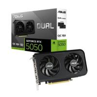���������� ASUS GeForce RTX 5050 8G OC, NVIDIA RTX 5050, 8 �� GDDR6, 128 ���, PCI-e 5.0, 1xHDMI, 3xDP, 2677 ��� [90YV0N72-M0NA00]