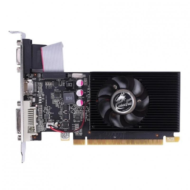 ���������� Colorful GT710-2GD3-V GDDR3 64bit VGA DVI HDMI 1FAN RTL [GT710-2GD3-V]