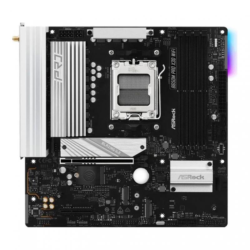 ����������� ����� ASRock B650M PRO X3D, Socket AM5, AMD B650, mATX, Ret [B650M PRO X3D]