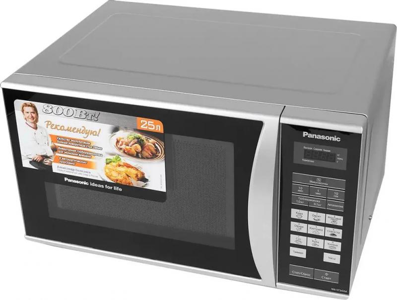 ������������� ���� PANASONIC NN-ST342MZPE, 800��, 25�, �����������