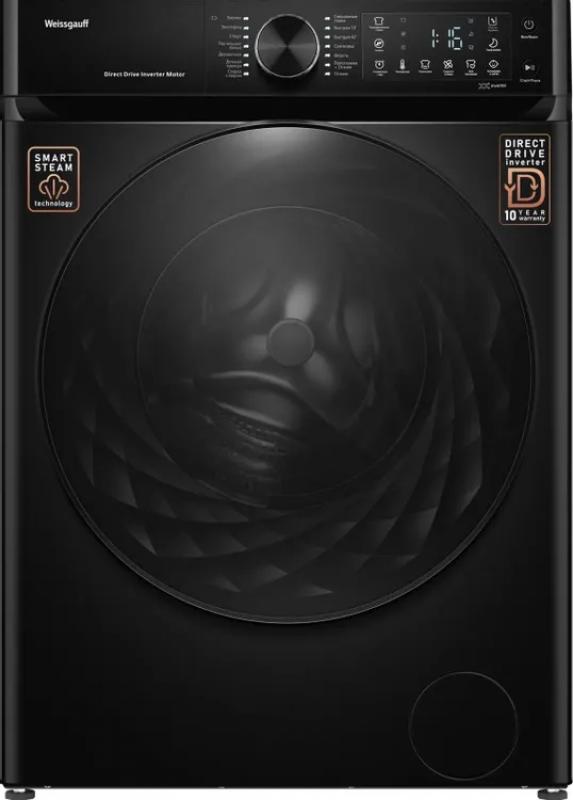���������� ������ Weissgauff WM 59411 Direct Drive Inverter Steam Matt Black ������, 11��, 1400 ��/���.