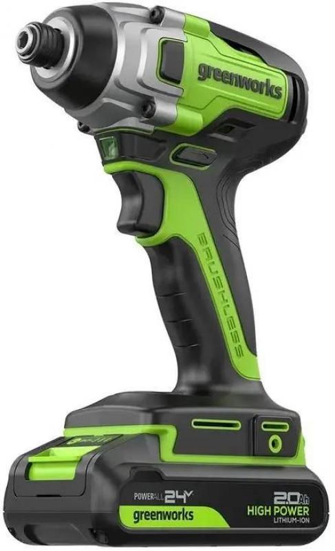 ��������� ������� Greenworks GD24ID3, 24V, �/���, ��� 1x2��,�� �������: 3802807CUA