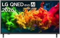 43' ��������� LG 43QNED80B6B.ARU QNED, 4K Ultra HD, WebOS, ������ �����