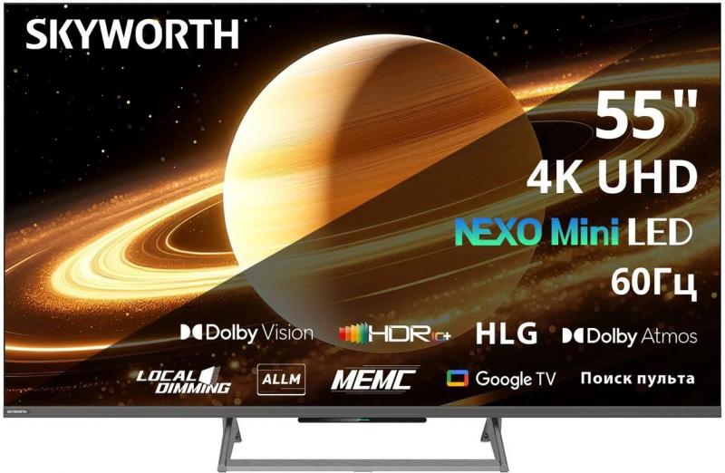 ��������� SKYWORTH 55X67H Nexo Mini-LED QLED+, 4K Ultra HD, Google TV, ������