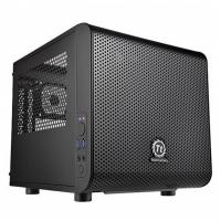 ������ miniITX Thermaltake Core V1, Mini-Tower, ��� ��,  ������ [ca-1b8-00s]