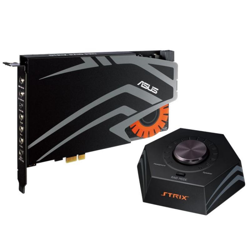   Asus PCI-E Strix Raid Pro (C-Media 6632AX) 7.1 Ret (STRIX RAID PRO) [90YB00I0-M1UA00]