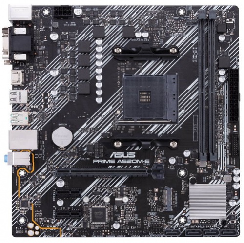   Asus PRIME A520M-E Soc-AM4 AMD A520 2xDDR4 mATX AC`97 8ch(7.1) GbLAN RAID+VGA+DVI+HDMI (PRIME A520M-E)