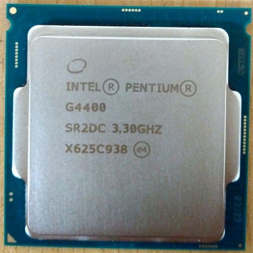 Процессор Soc-1151v1 Intel Pentium Dual-Core G4400 (3.3GHz/Intel HD Graphics 510) OEM (CM8066201927306S R2DC)