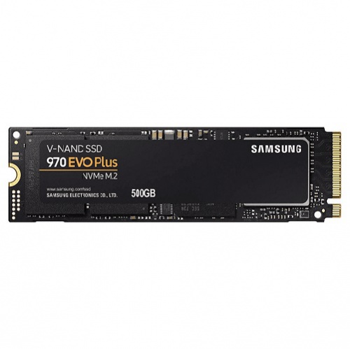SSD  Samsung 970 EVO Plus 500Gb, PCI-E x4, M.2 2280 (MZ-V7S500BW)