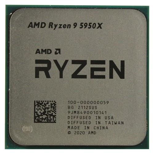  Soc-AM4 AMD Ryzen 9 5950X OEM, (100-000000059)