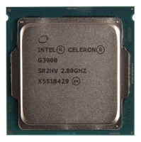 Процессор Soc-1151v1 Intel Celeron G3900 OEM [CM8066201928610] (Skylake, 14nm, C2/T2, Base 2,80GHz, HD 510, L3 2Mb, TDP 51W, S1151-v1) OEM