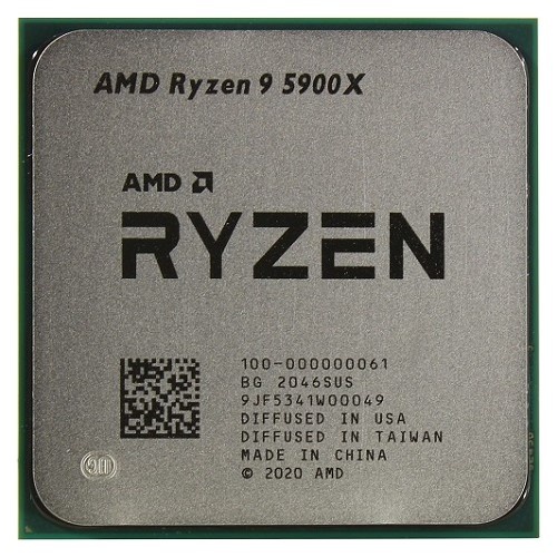Процессор Soc-AM4 AMD Ryzen 9 5900X BOX W/O Cooler (100-100000061WOF)