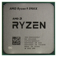 Процессор AMD Ryzen 9 5900X BOX Soc-AM4 W/O Cooler (100-100000061WOF)