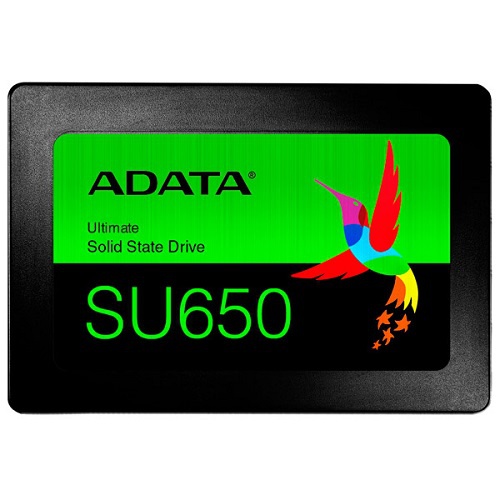 SSD  A-Data 480GB SSD SU650 TLC 2.5' SATAIII 3D NAND, SLC cach / without 2.5 to 3.5 brackets / blister (ASU650SS-480GT-R)