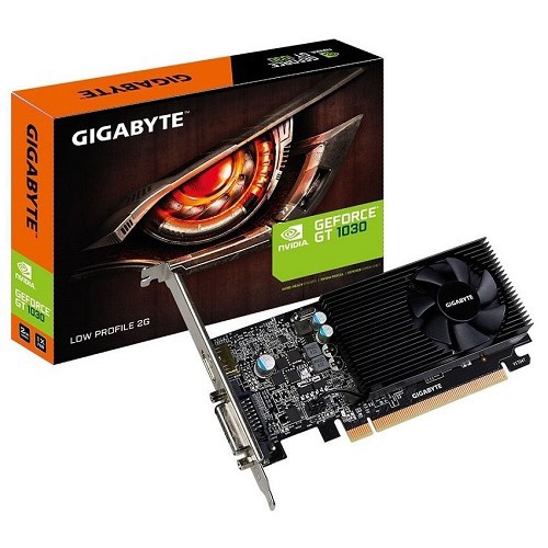 GIGABYTE NVIDIA  GeForce GT 1030 GV-N1030D4-2GL 2 DDR4, Low Profile,  Ret