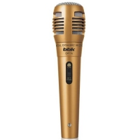 Микрофон проводной BBK CM114 2,5м бронзовый