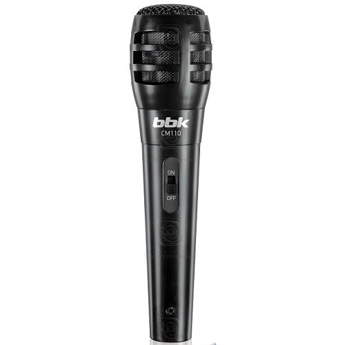 Микрофон проводной BBK CM110 2,5м черный