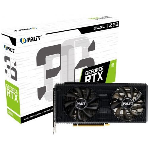  Palit GeForce RTX 3060 Dual 12GB (NE63060019K9-190AD)