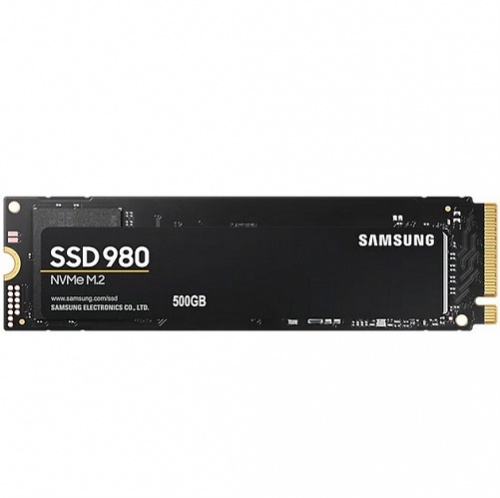 SSD  Samsung M.2 (PCI-E NVMe) 500 Gb 980 (R3100/W2600MB/s) (MZ-V8V500BW)