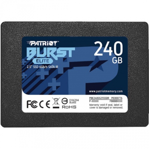 SSD  Patriot SATA 2.5 240GB BURST ELITE (PBE240GS25SSDR)