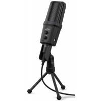Микрофон проводной Hama Stream 700 HD 2,5м черный